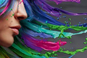 Plakatgestaltung Aufdruck Kundenstopper