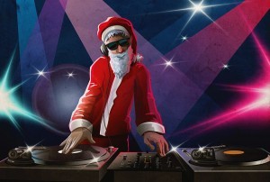 DJ-Weihnachtsmann