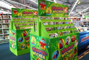 Waren-Display Hörspielwochen